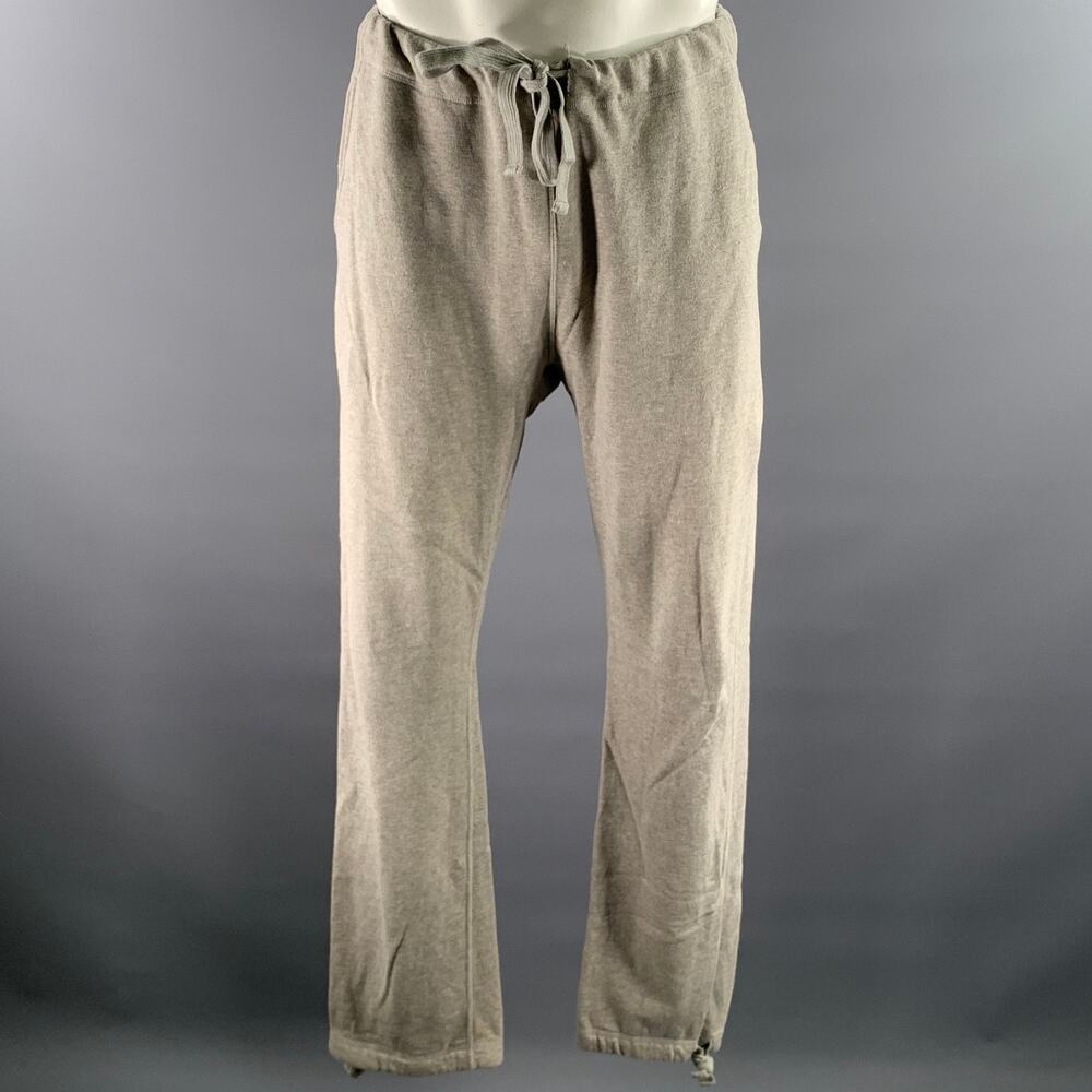 VISVIM Size S Grey Wash Cotton Cashmere Sweatpants